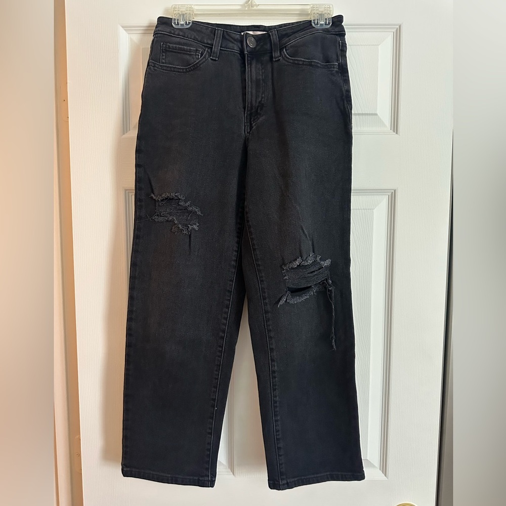 JUNIORS SO Charcoal High Rise Jeans
